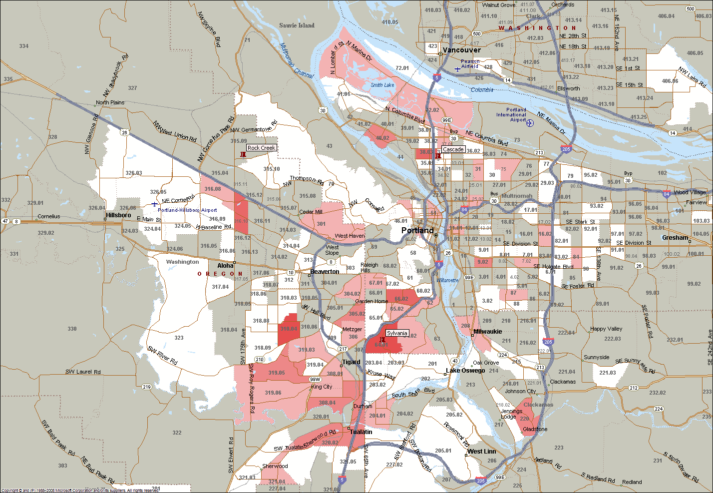 CS SY Spring 09 by Census Tract